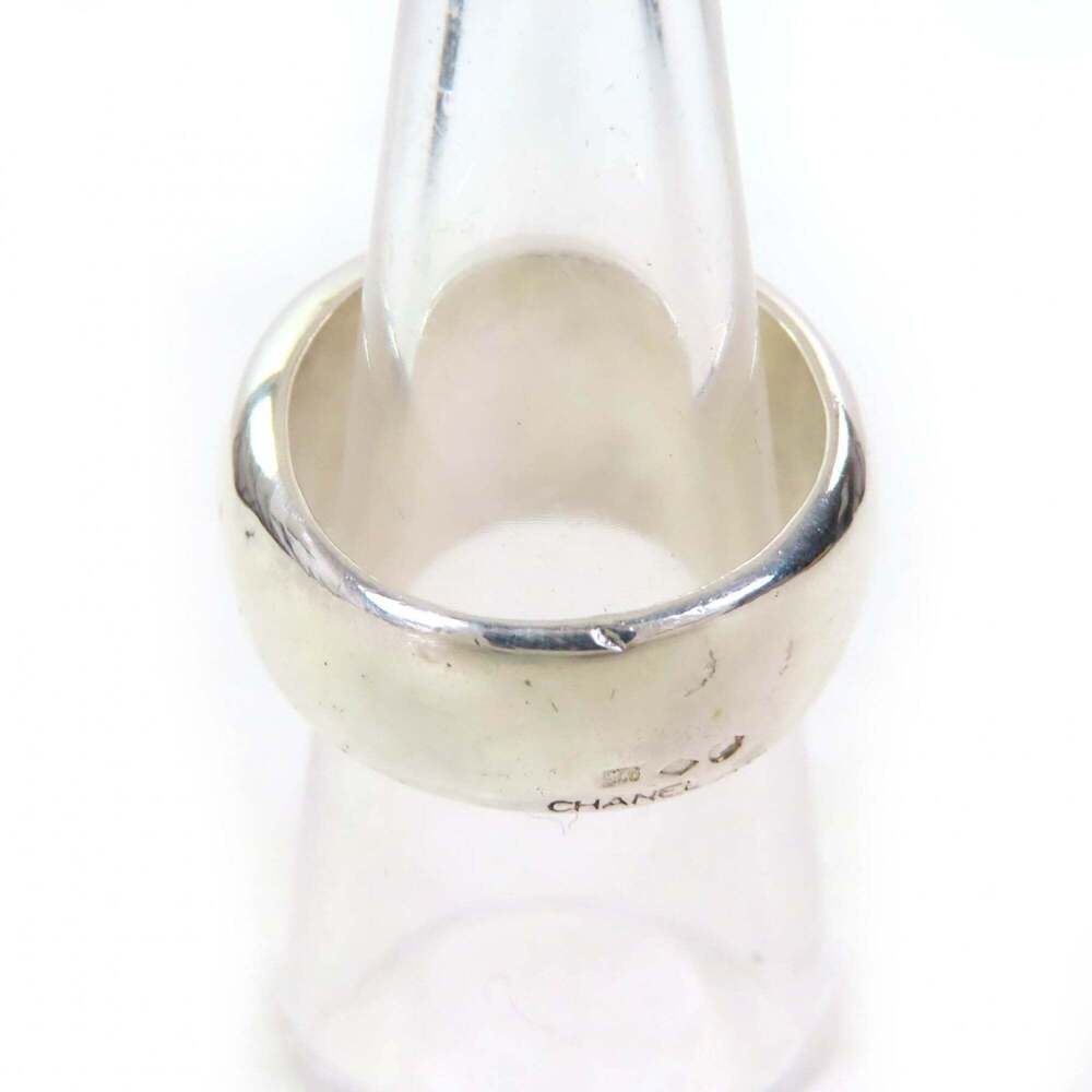 CHANEL Authentic Silver Ring - Picture 4 of 9